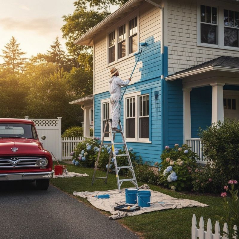 Exterior Home Painting Service detail